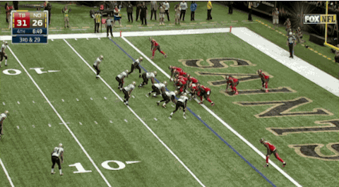 glennon finds the endzone